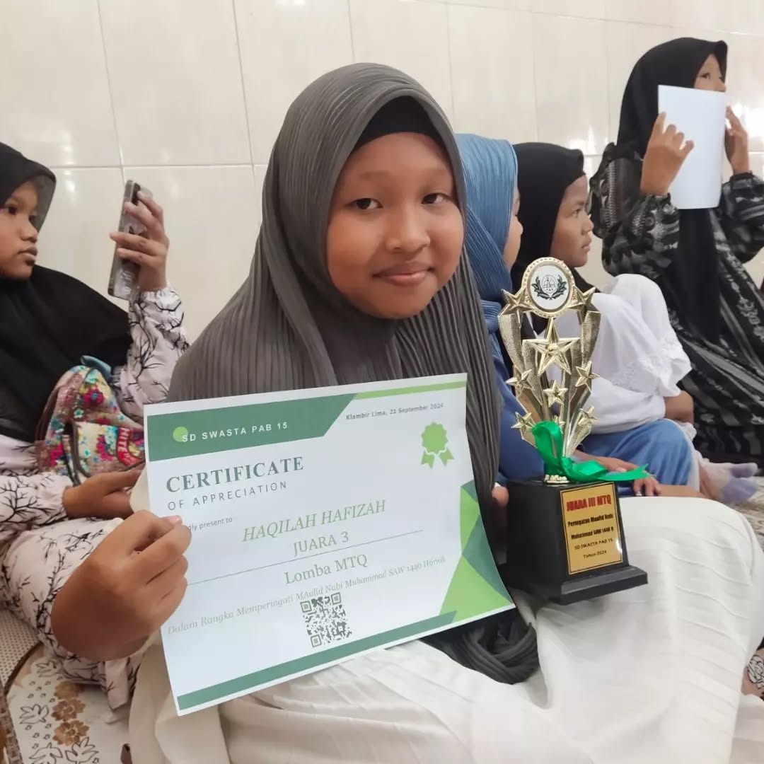 Juara 3 Lomba MTQ